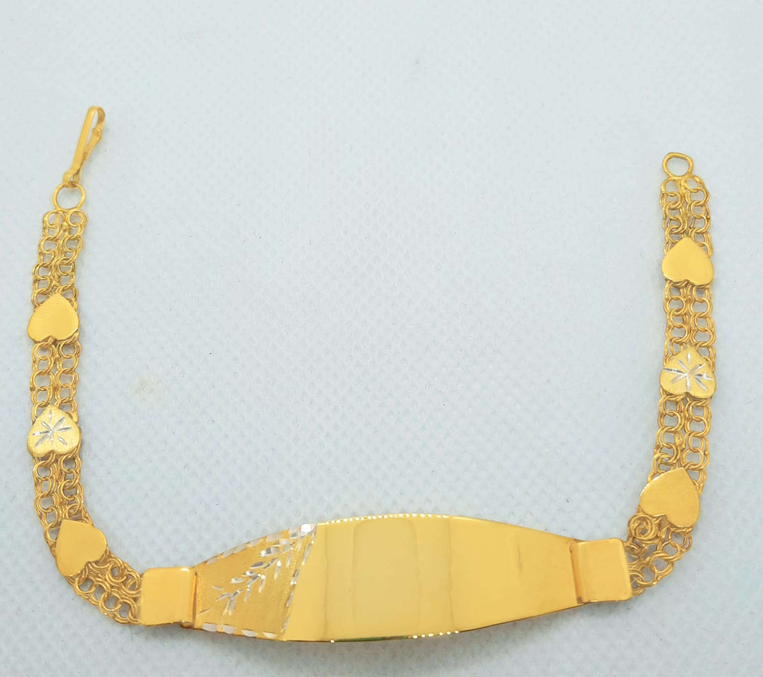 Gold Ladie ID Band